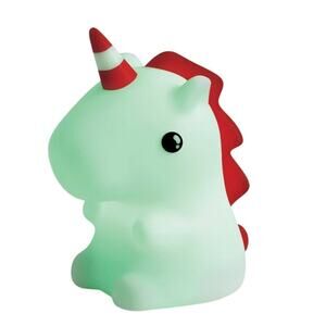 West & Arrow Unicorn RGB LED Mood Light Battery-Powered Color-Changing Desk Lamp